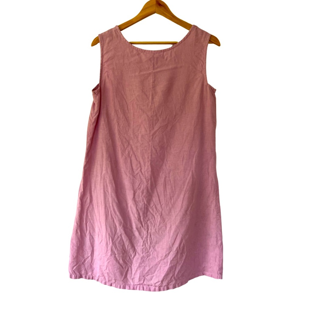 Bryn Walker Pink Linen Mini Dress size S